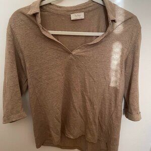 Wrap London Linen Top